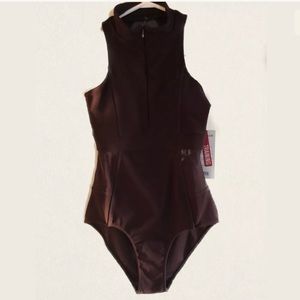 Mondetta MPG Women’s Athletic Body Suit Purple s